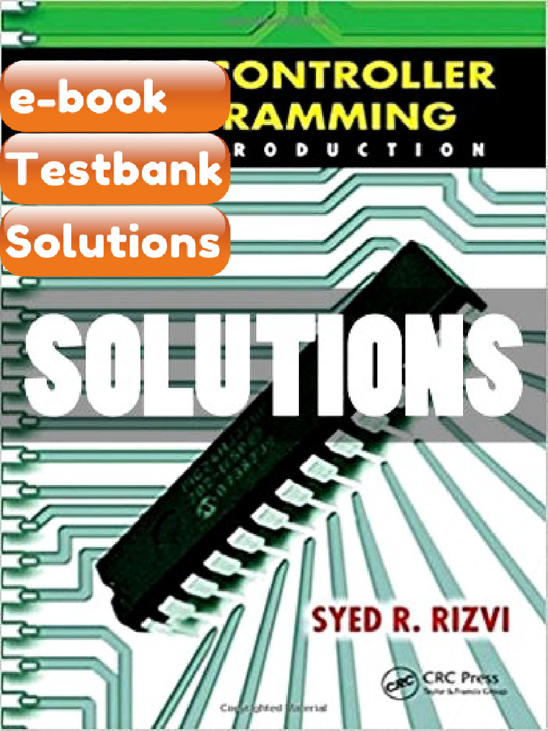 Testbank Microcontroller Programming An Introduction 1 Ed Rizvi Fast ...