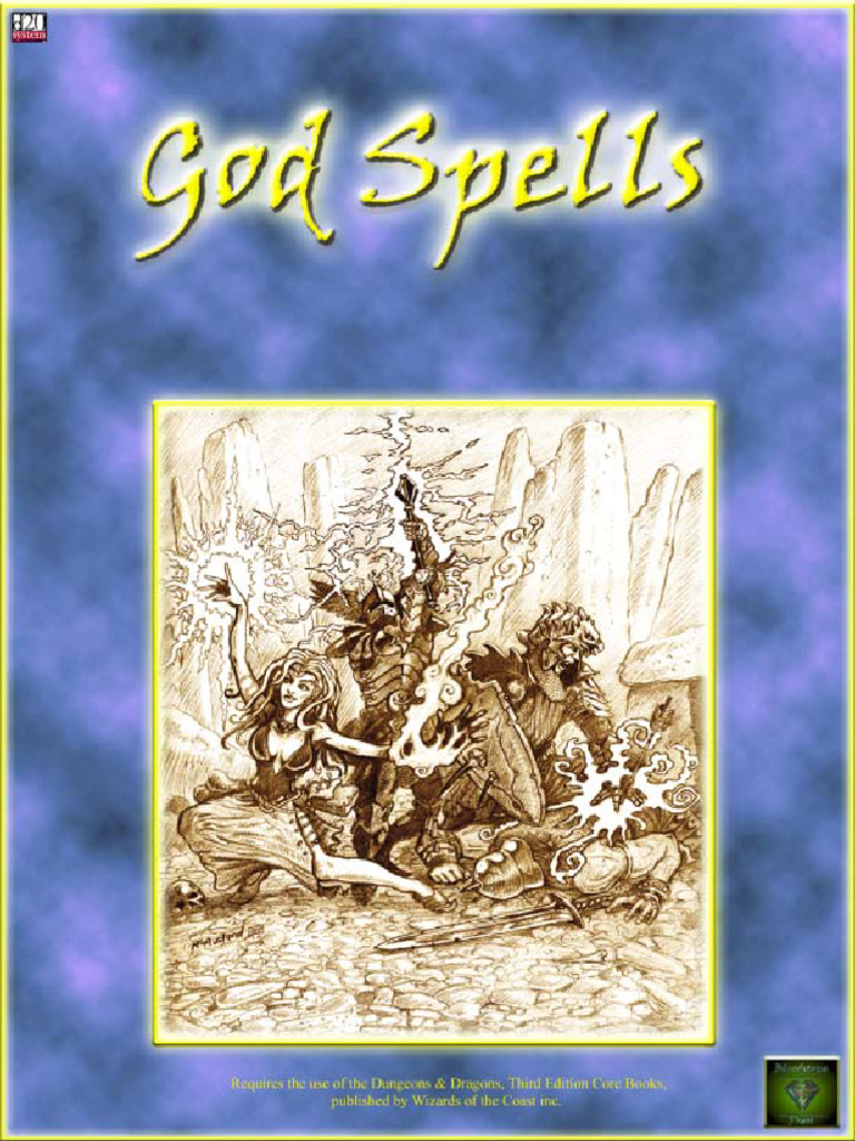 d20 Bloodstone Press God Spells | PDF | D20 System