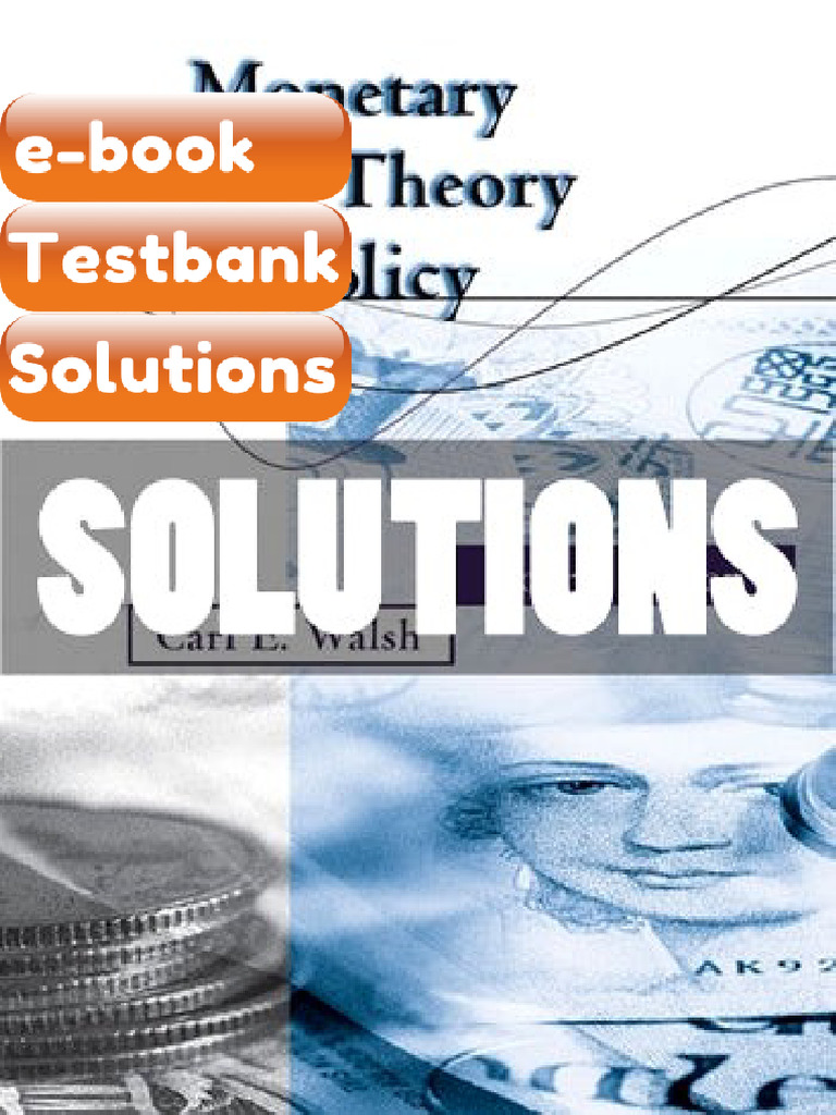 Testbank Monetary Theory and Policy 4 Ed Walsh Fast Download | PDF ...