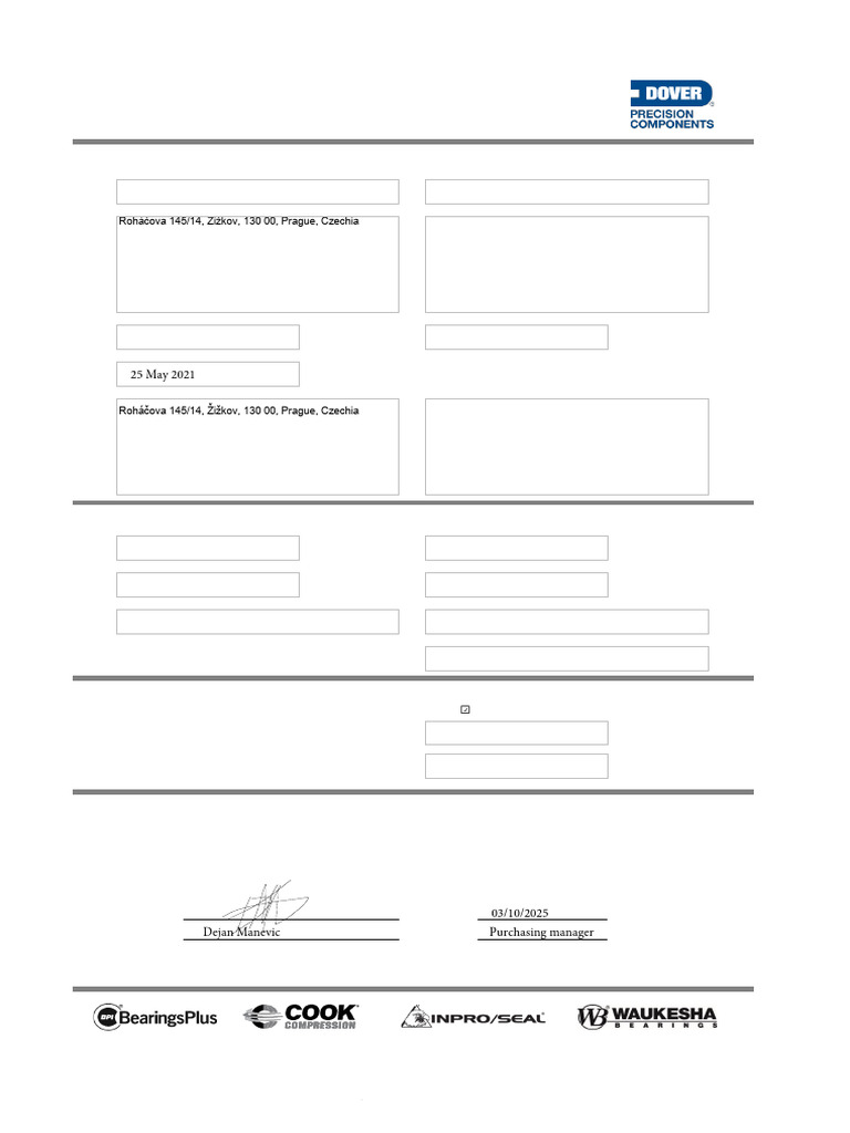 INPRO-SEAL New Account Application V5 Inpro | PDF | Invoice | Accounts ...