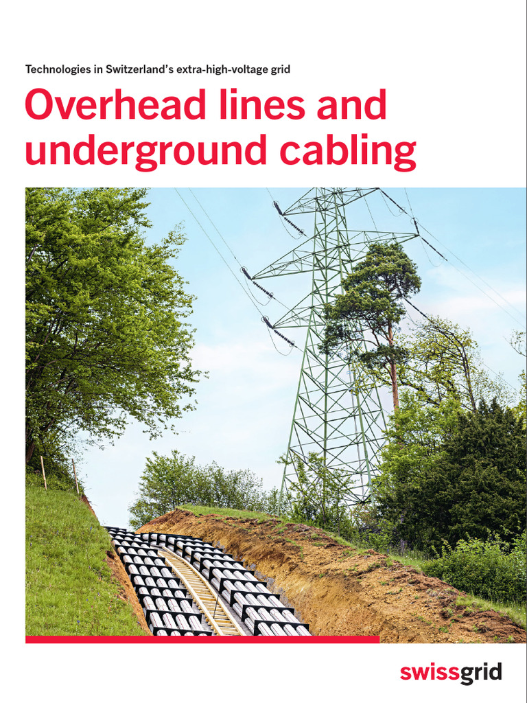 Overhead Line Underground Cabling en | PDF | Electric Power ...