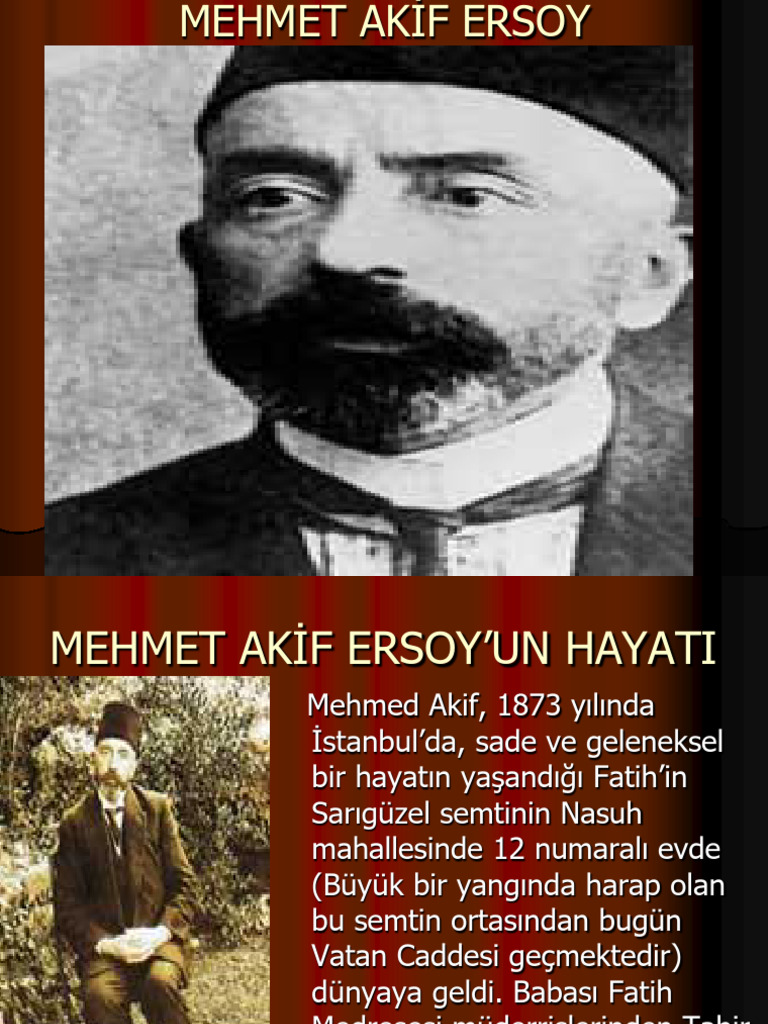 Mehmet Akif Ersoy | PDF