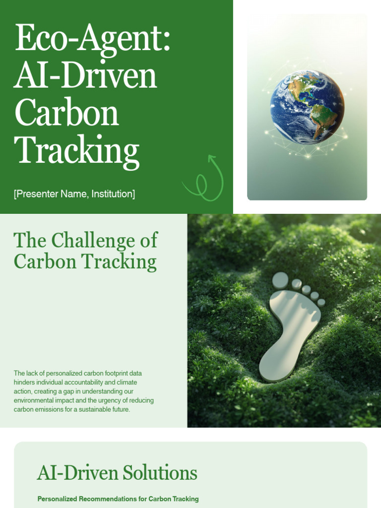 Presentation - Eco-Agent AI-Driven Carbon Tracking | PDF ...