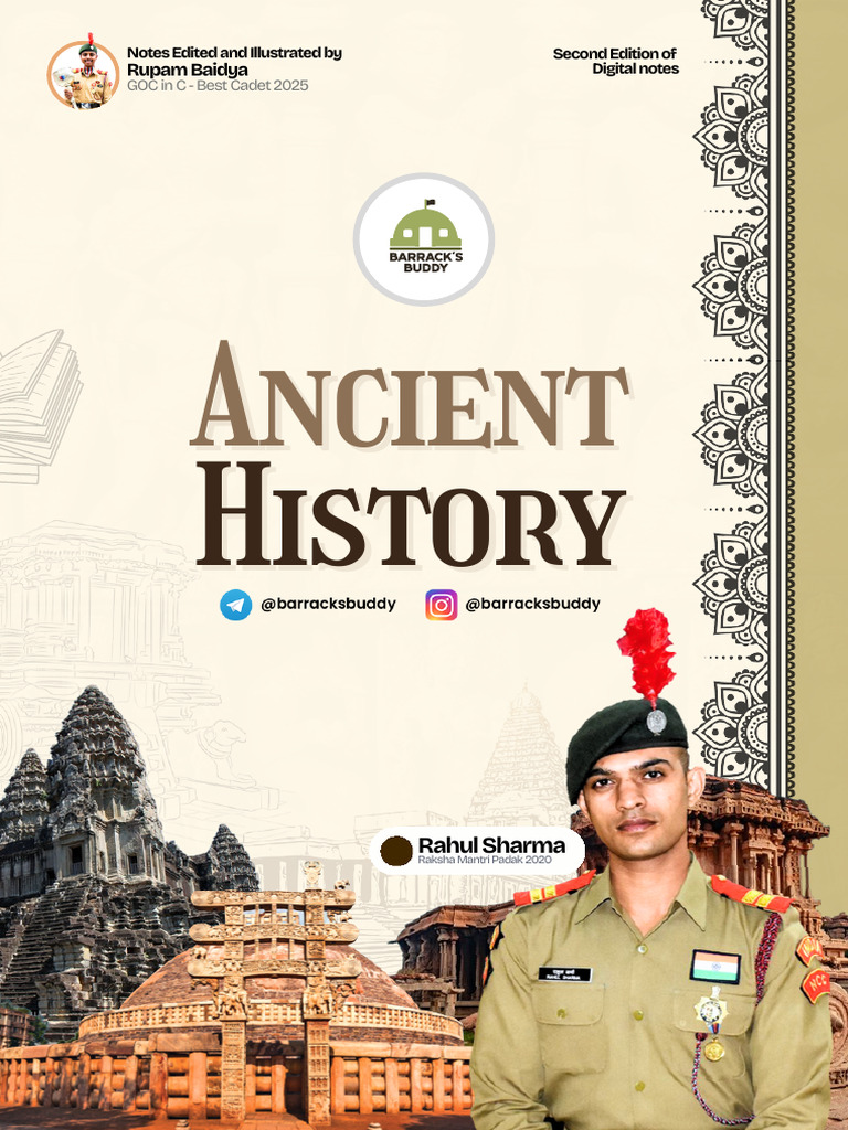 Final New Notes - Ancient History - 260129 - 181355 | PDF | Vedas