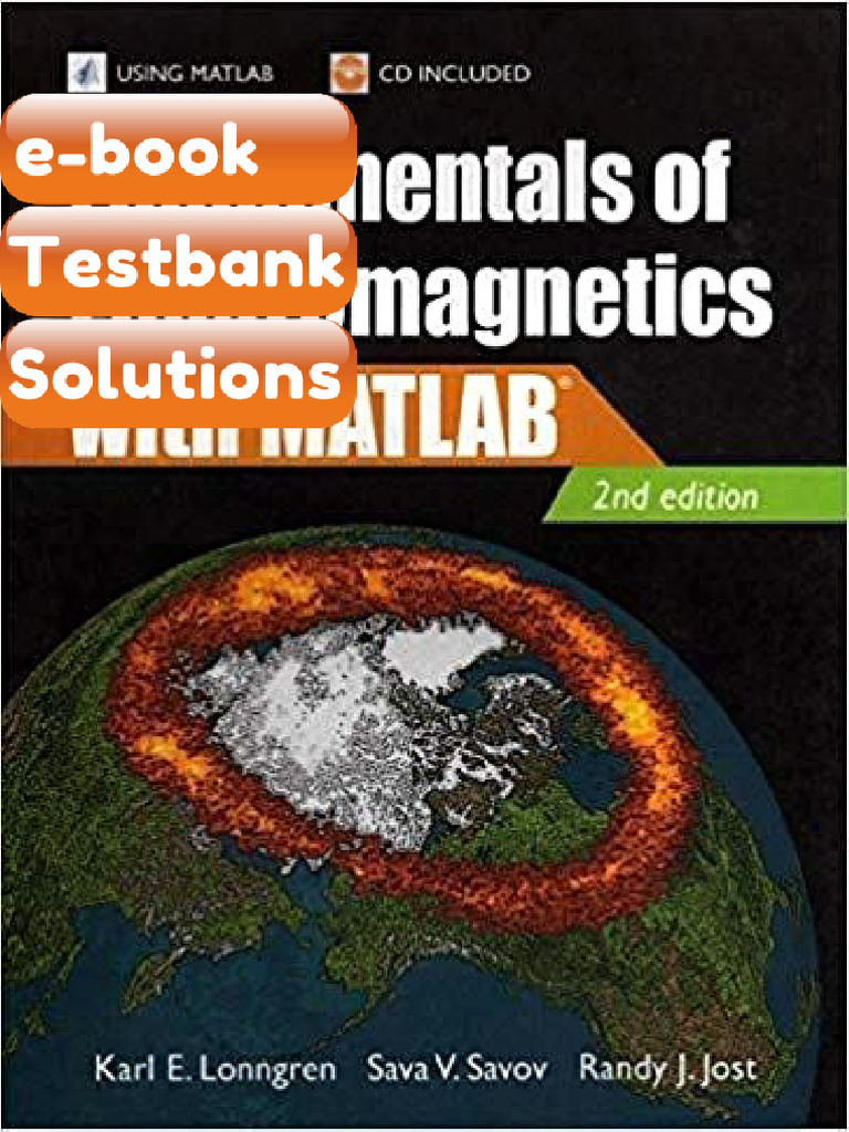 Testbank Fundamentals of Electromagnetics With MATLAB 2nd Edition ...