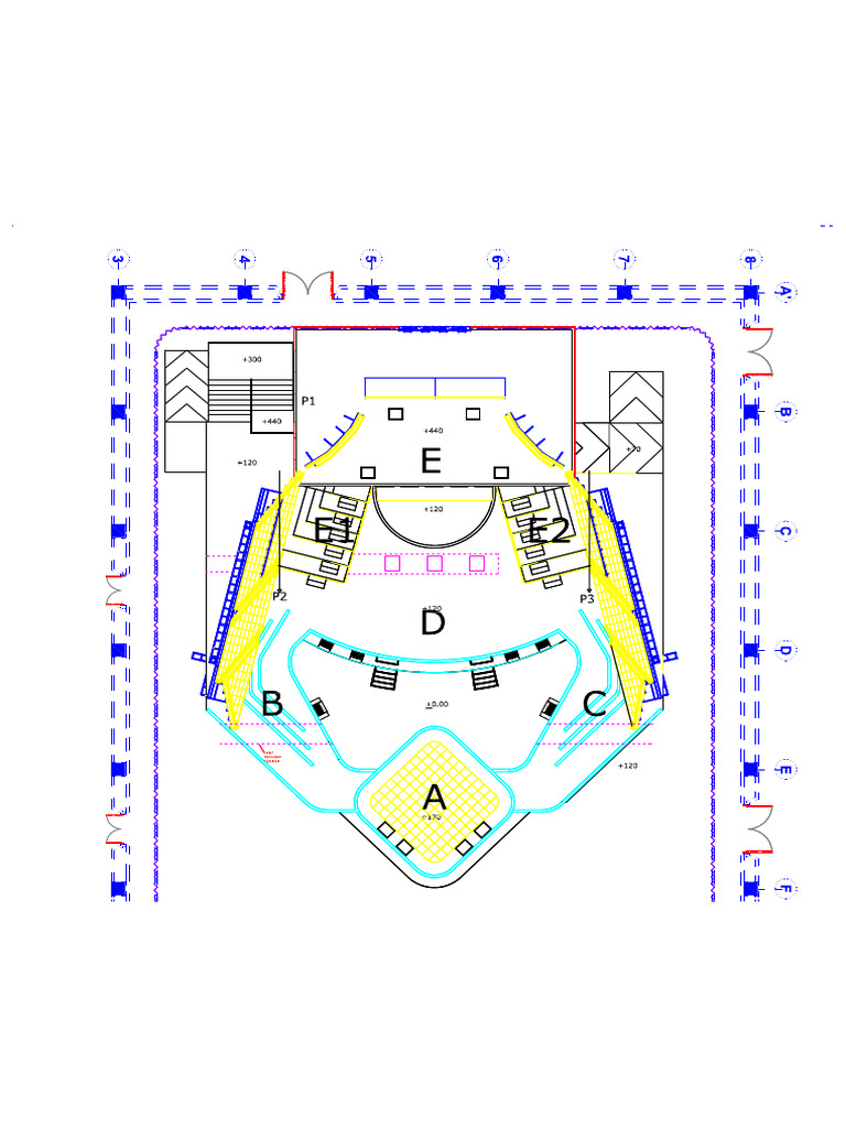 Layout Blocking Main Stage Jakarta | PDF