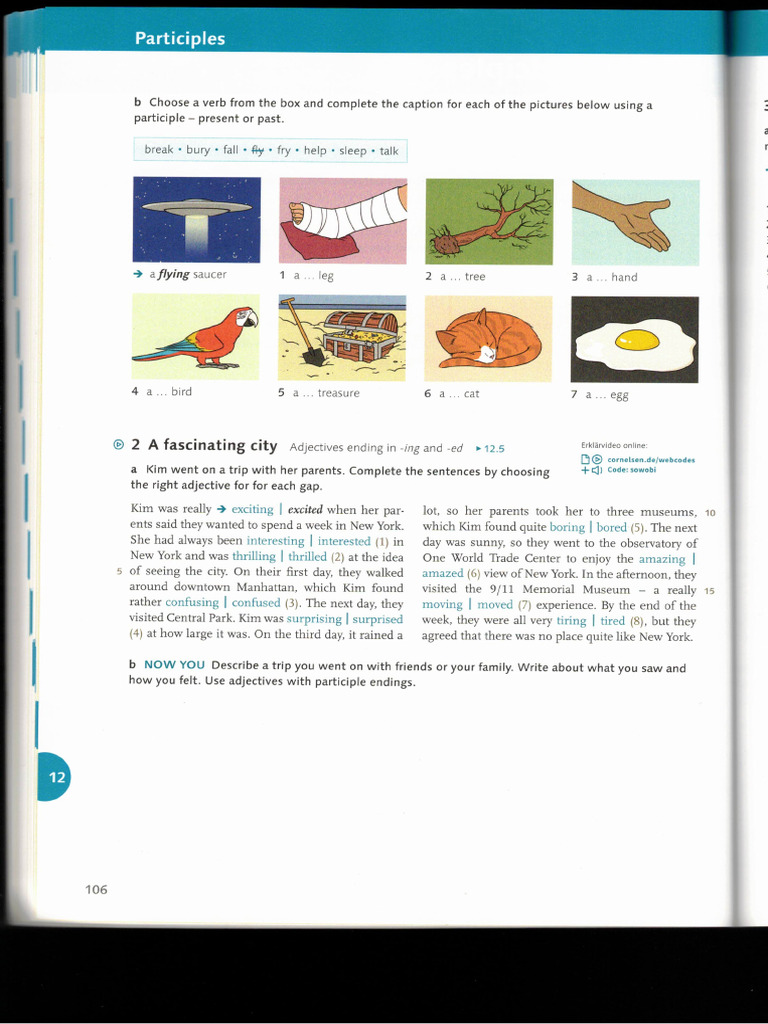 Improving Our Grammar Skills - Participles 2 | PDF