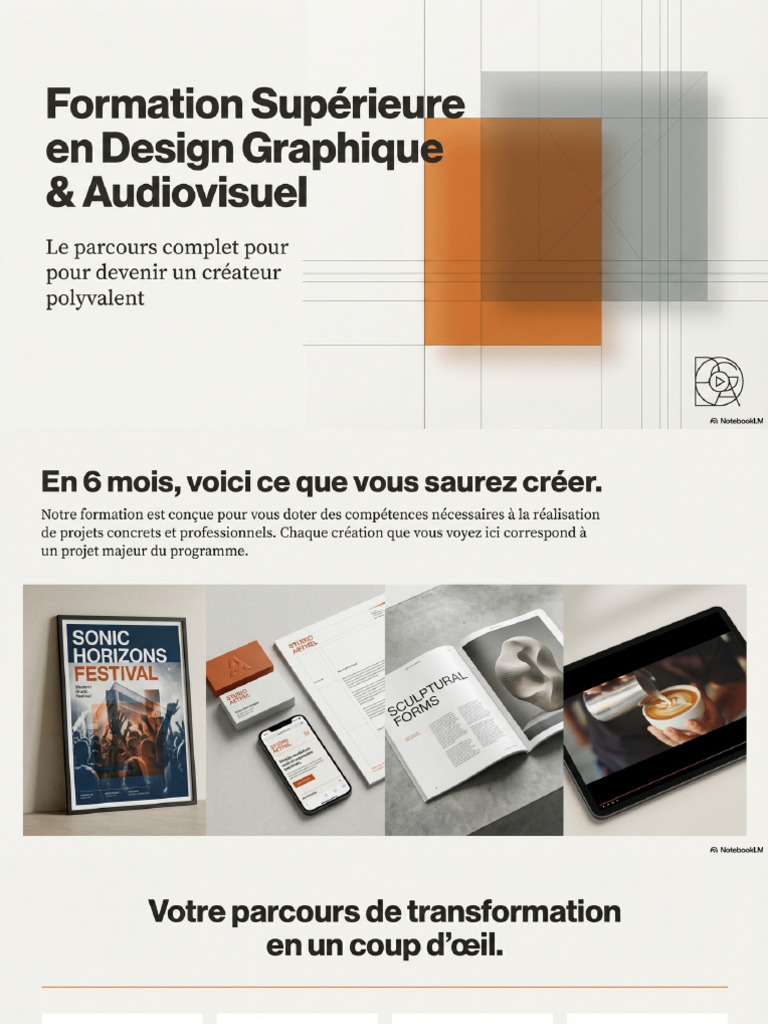 Design Graphique Et Audiovisuel Le Parcours Complet | PDF