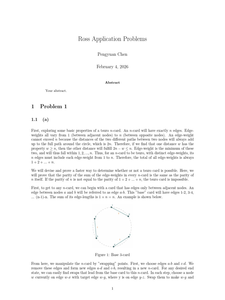 Ross Application Problems | PDF | Mathematics