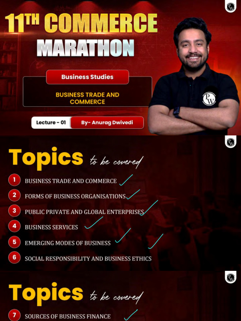 Marathon Series: Class Notes | PDF