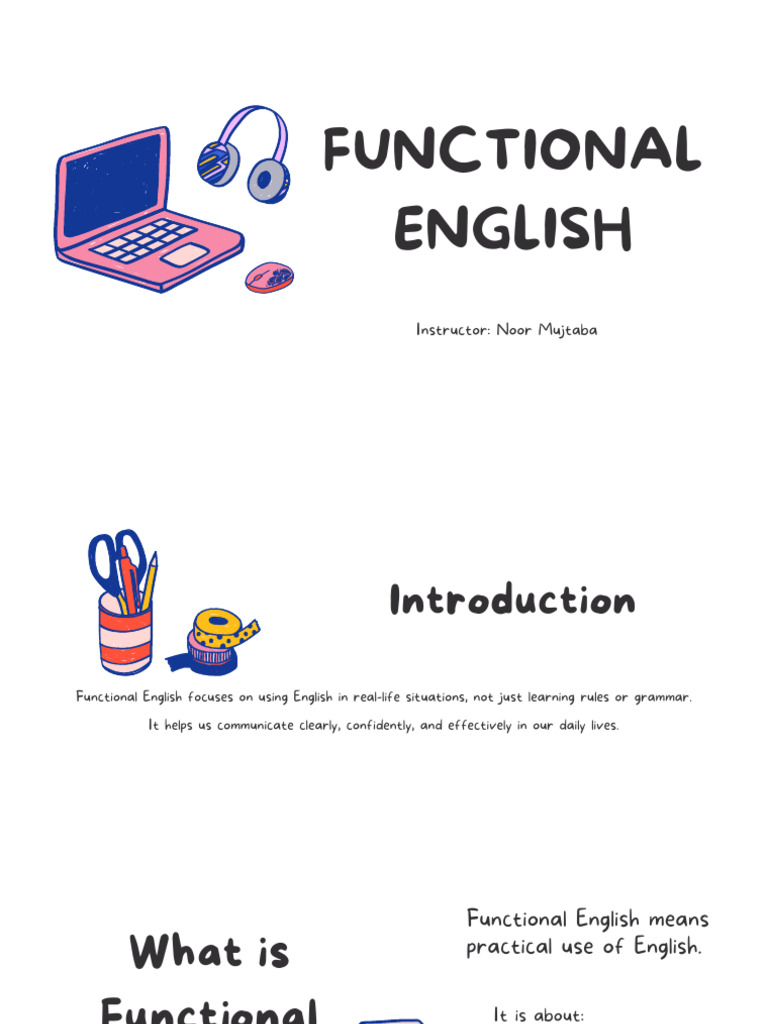 Functional English | PDF