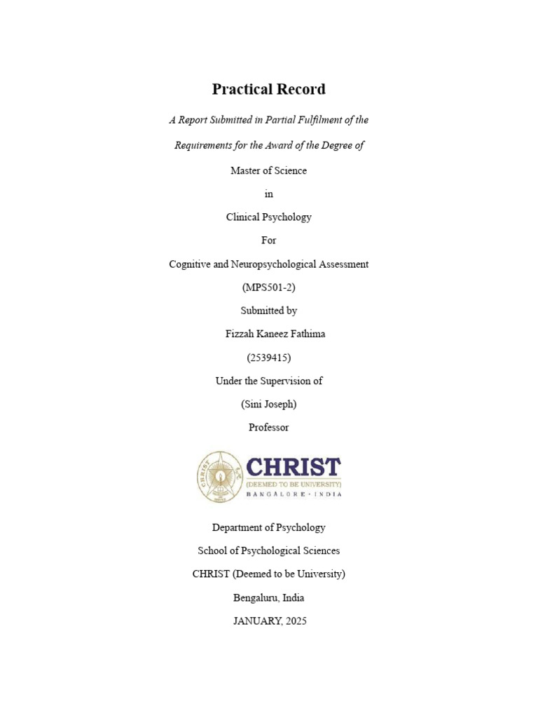 ACE Report | PDF | Dementia | Memory