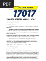 Conheça Thalison Mendes