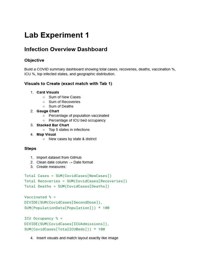 Bi Experiments - Unit II | PDF | Public Health | Health Sciences