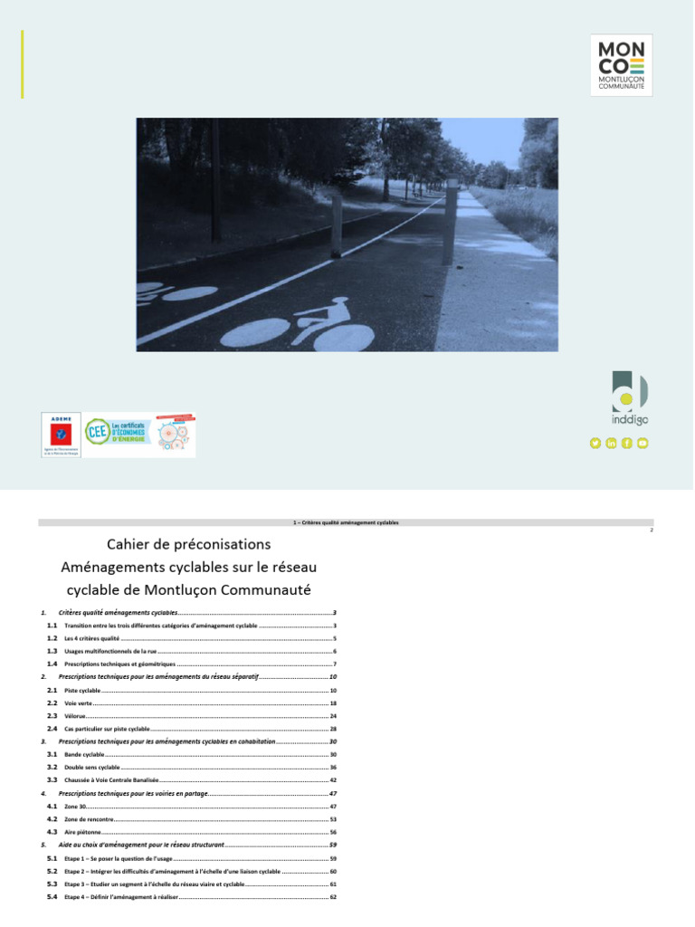 SD Velo Monco Annexe 6 Referentiel Amenagements Cyclables | PDF ...