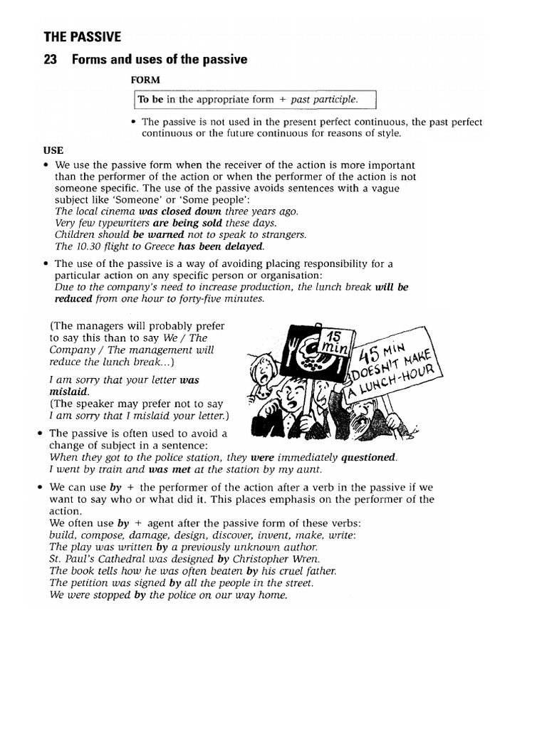 Passive Voice (Gr. PfUp. Int.) | PDF