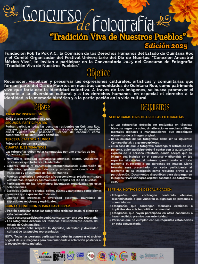 Cartel de Concursofotografia Fudm2025 Ext.pdf | PDF | Privacidad de la ...