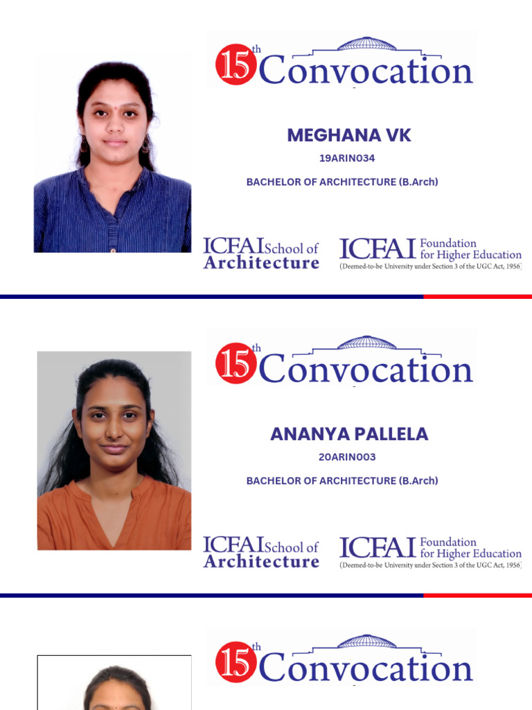 ISArch Convocation Backdrop | PDF