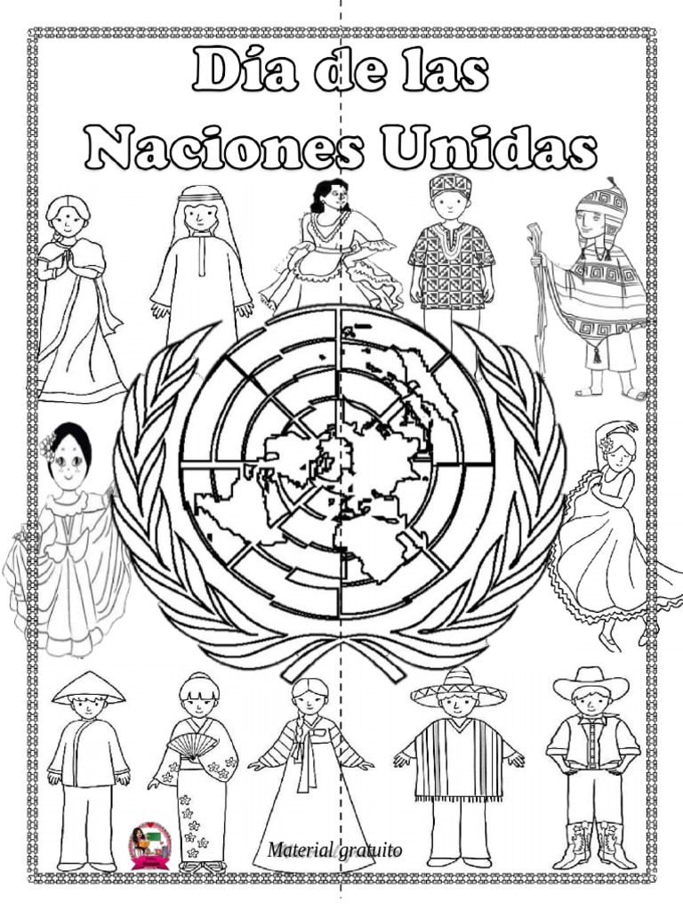 Lapbook Día de Las Naciones Unidas Profa Kempis | PDF | Naciones Unidas ...