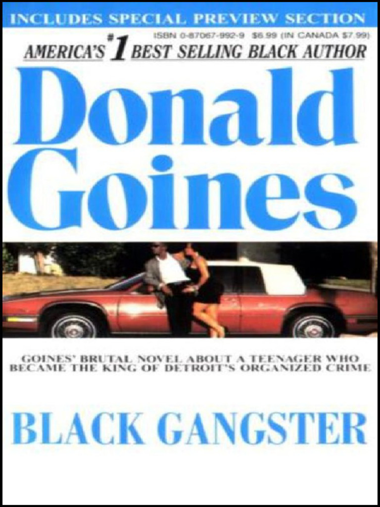 Black Gangster - Donald Goines 2 | PDF
