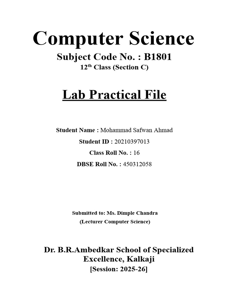 Cs_ _ 20210397013 (2) computer file | PDF | Parameter (Computer ...
