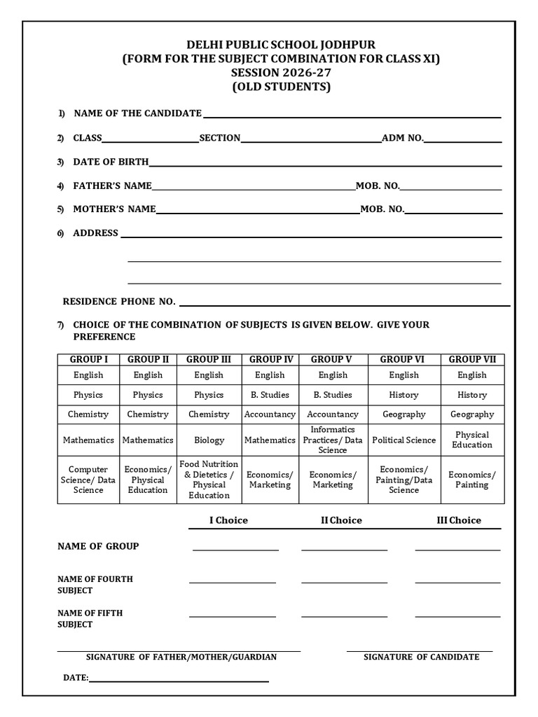 1768457051296-Subject Combination Form 26-27 | PDF