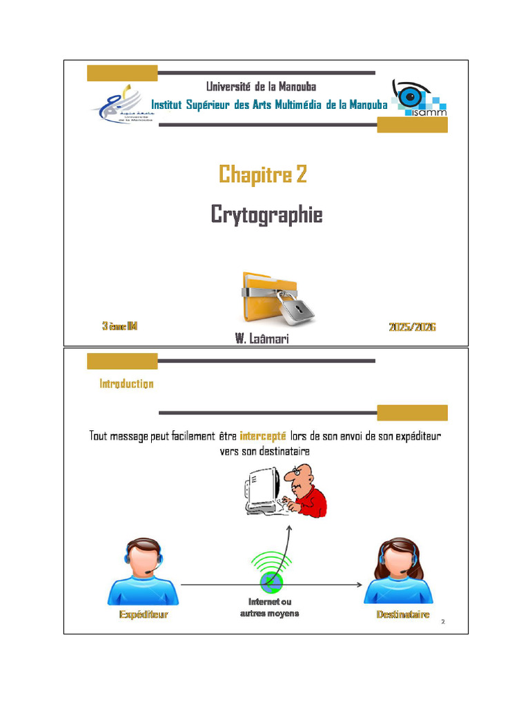Chapitre 2 (Partie 1) 2025 | PDF