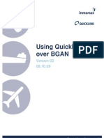 Using Quicklink H264 Over BGAN