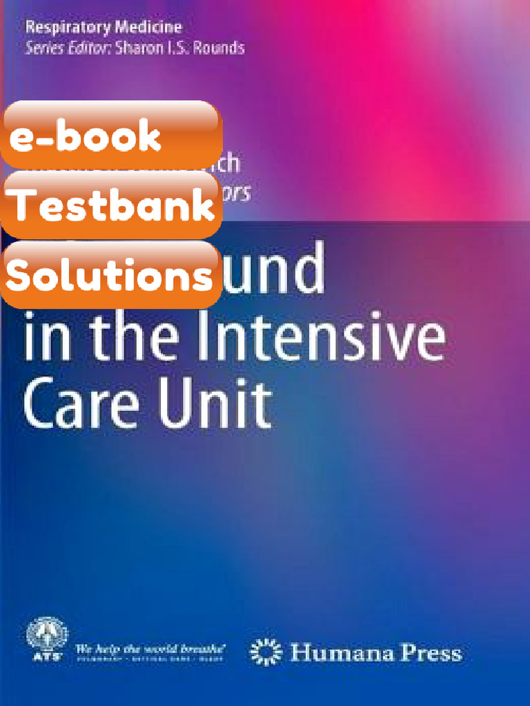 Testbank For Ultrasound in The Intensive Care Unit | PDF | Subscription ...