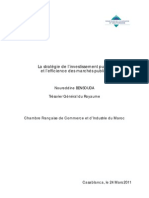 Stratégie+Investissement+Public+ BENSOUDA