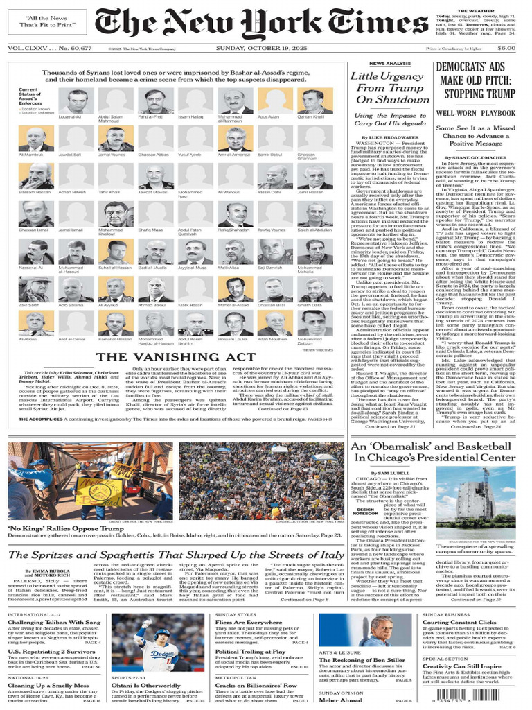 The New York Times - October 19, 2025_downmagaz.net_compressed | PDF
