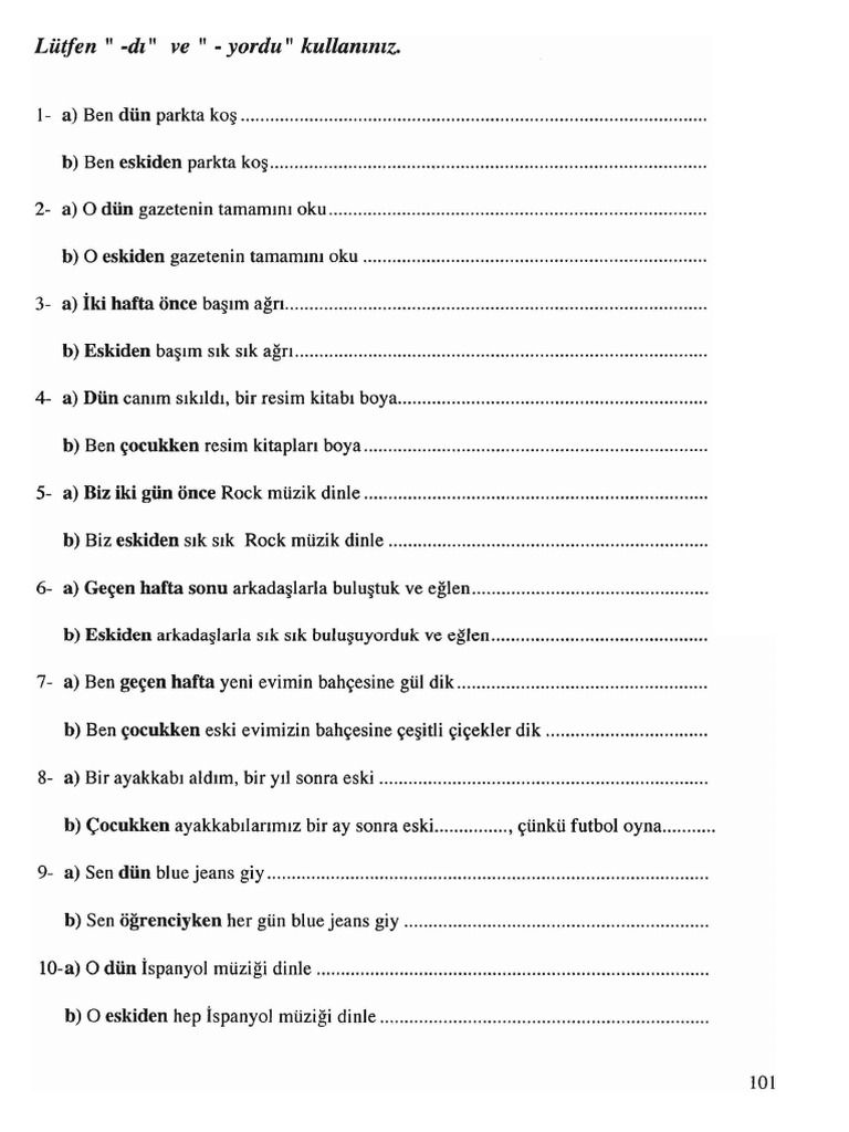 Yabanci.dilim.turkce.2 (Su Ru Klenen) | PDF