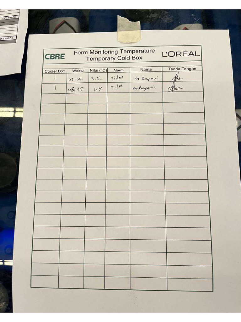 Form Cooler Box Monitoring | PDF