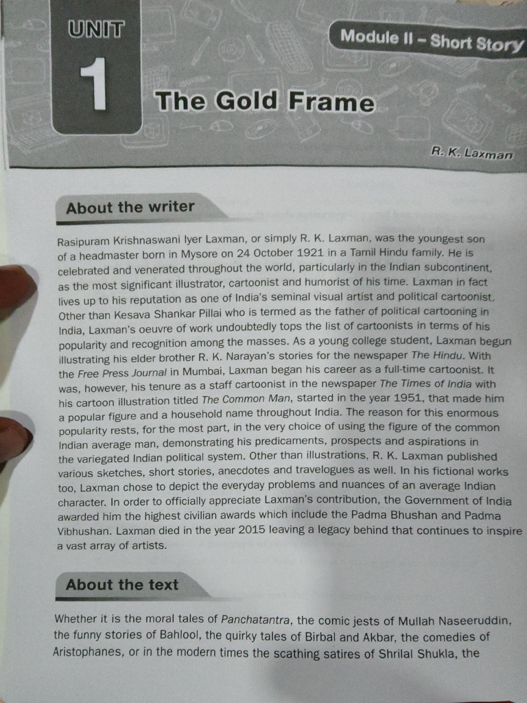 The Gold Frame PDF | PDF