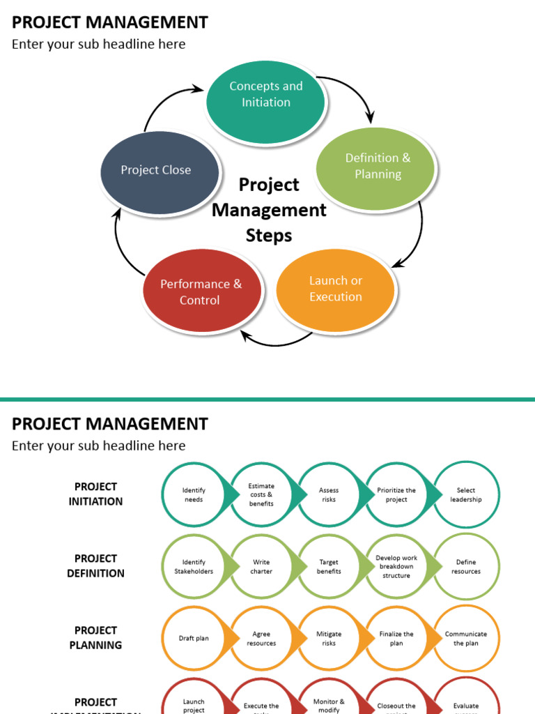 Multicolor Project Management Static 4x3.Pptx | PDF | Project ...