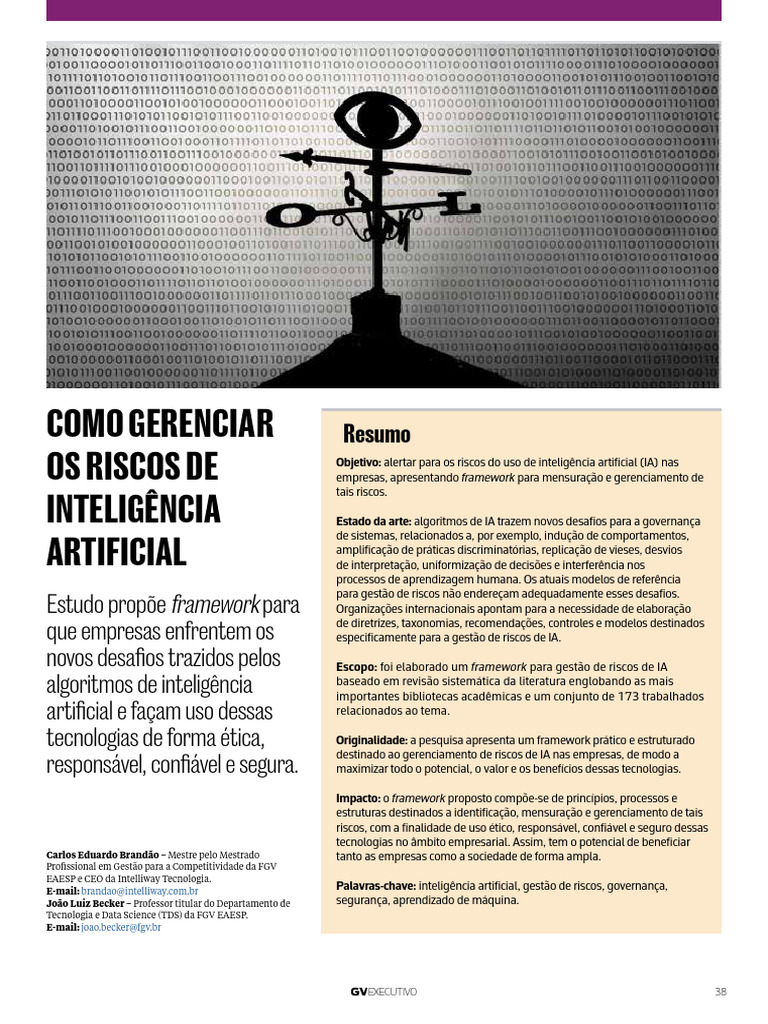 Joaoluizbecker Como Gerenciar Os Riscos de Inteligencia Artificial ...