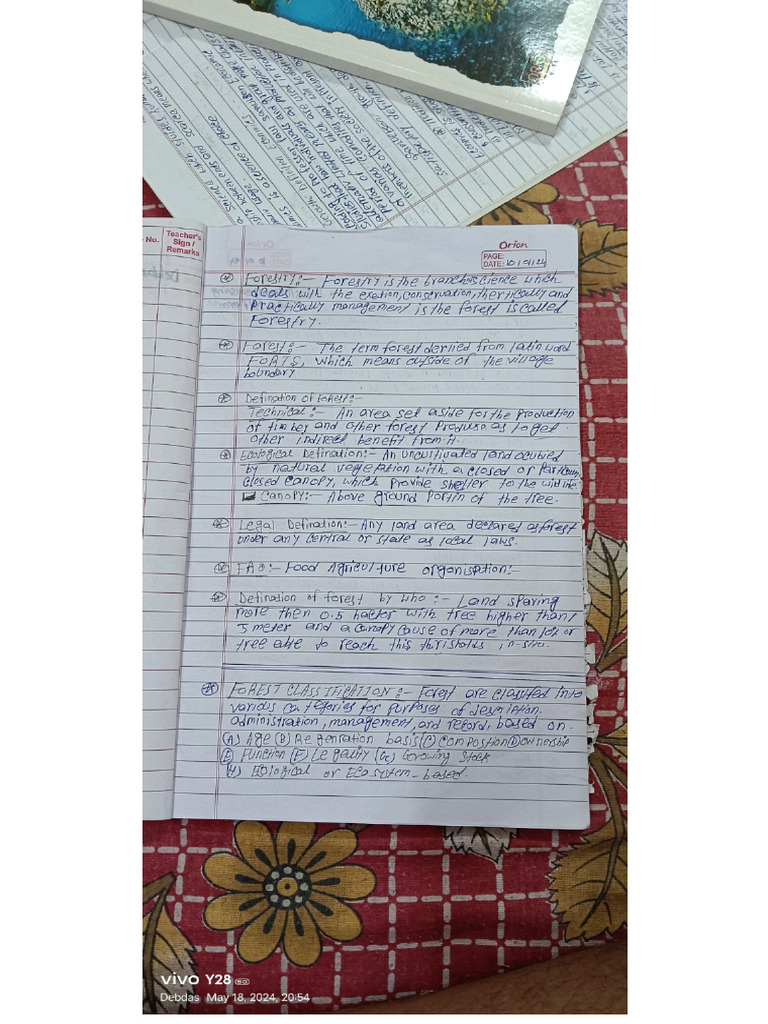 Forestery Notes | PDF