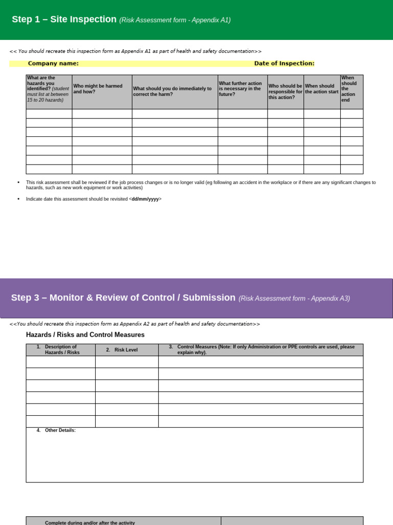 UKSHE Risk Assessment Matrix 1 | PDF | Risk Assessment | Risk