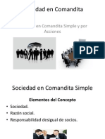 Sociedad en Comandita