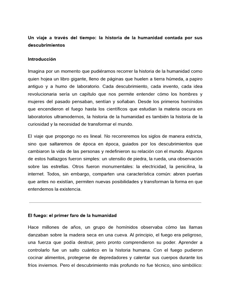 19. Un viaje a través del tiempo_ la historia de la humanidad contada ...