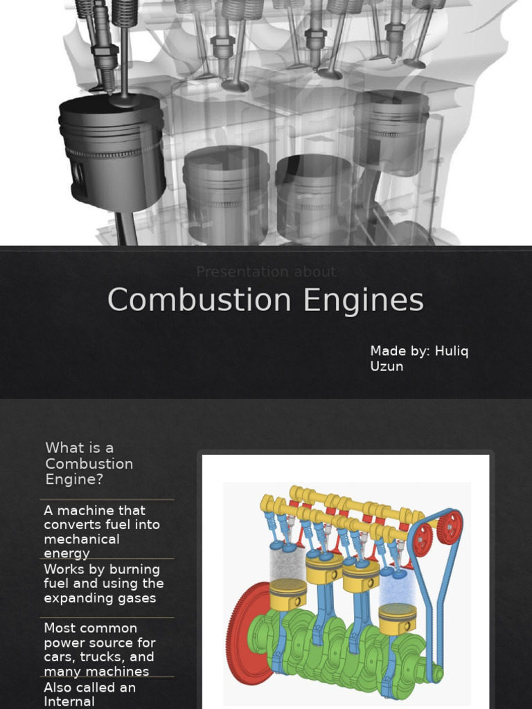 Combustion Engines Presentation | PDF