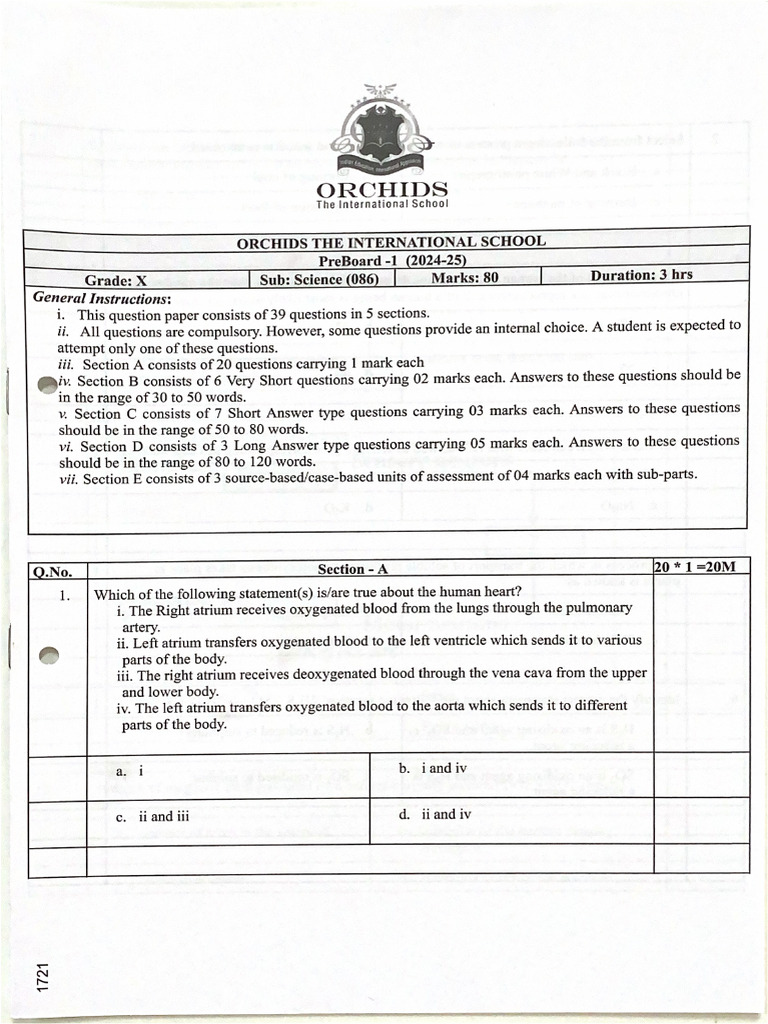 Grade 10 Science PB1 Orchids | PDF