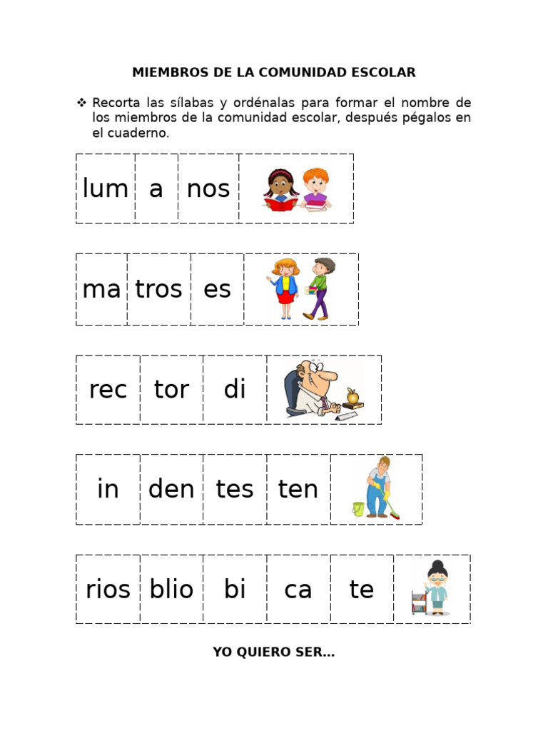 Miembros de La Comunidad Escolar | PDF