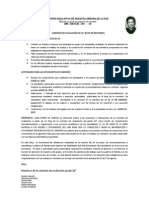 Indicaciones de La Reunion de Comisiòn Junio 16