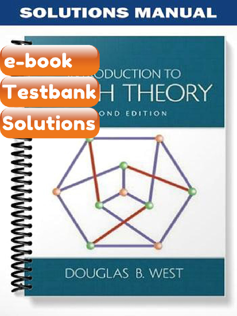 Introduction to Graph Theory 2nd Edition by West Testbank & E-book ...