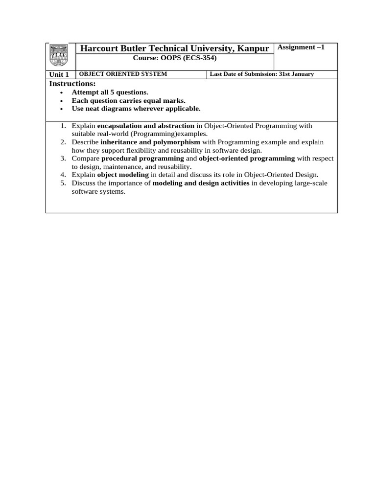Assignment 1 | PDF