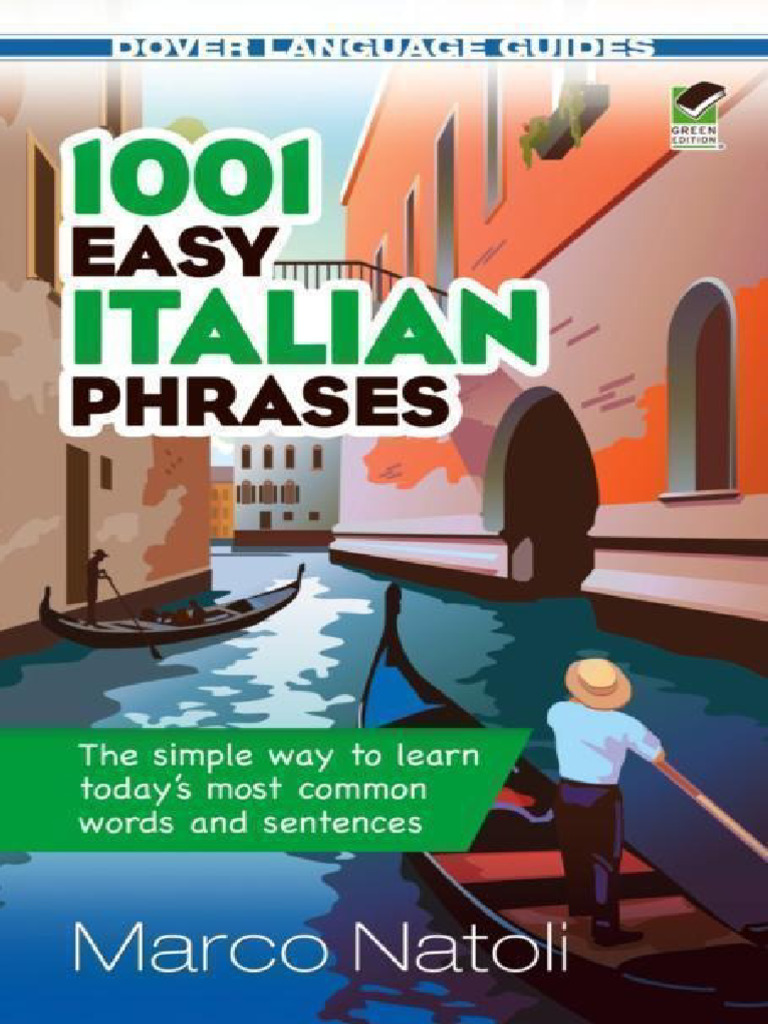 1001 Easy Italian Phrases Feralan.com | PDF | Grammatical Gender ...