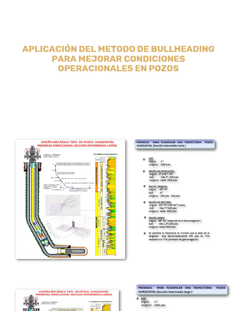 Metodo de Bullheading | PDF | Arrastrar (Física) | Ingeniería Química