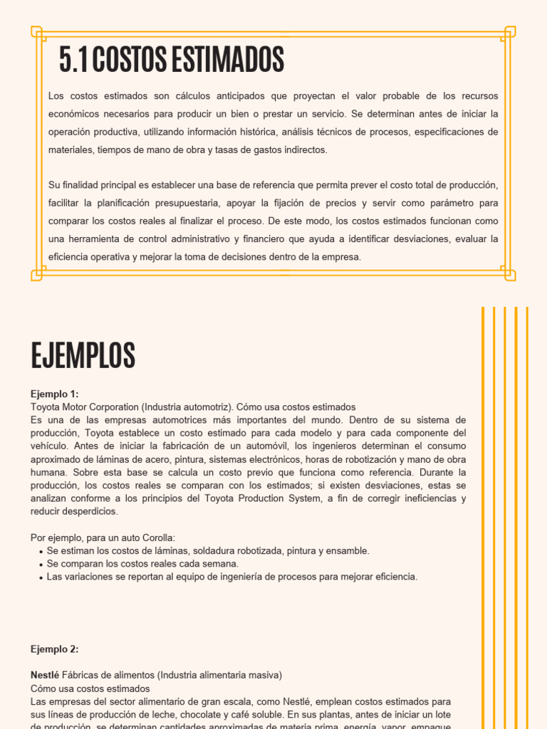 Sistemas de Costos Predeterminados 2 | PDF | Presupuesto | Costo