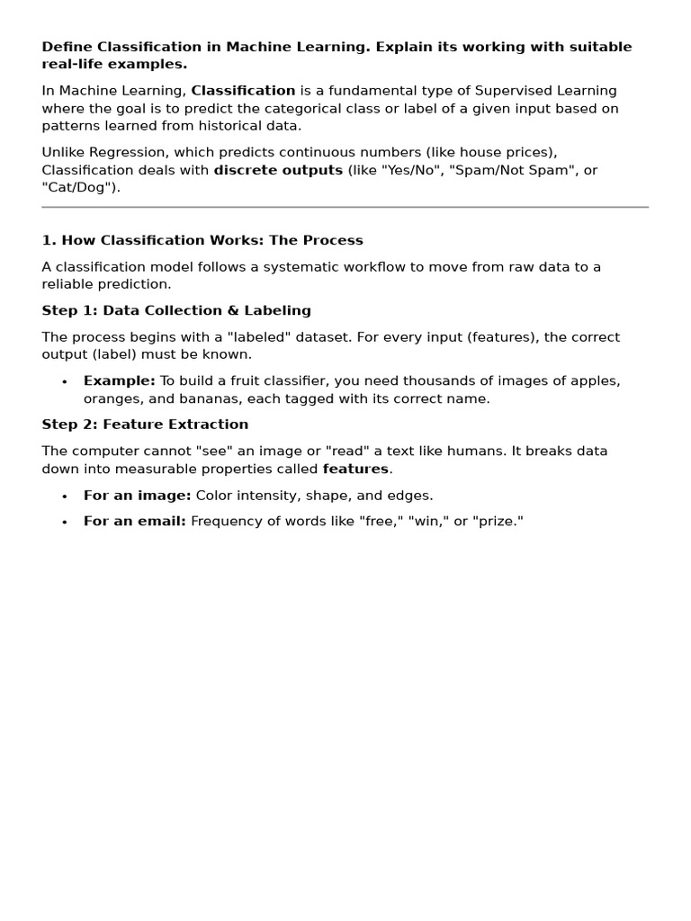 Unit 2 ML | PDF | Support Vector Machine | Statistical Classification